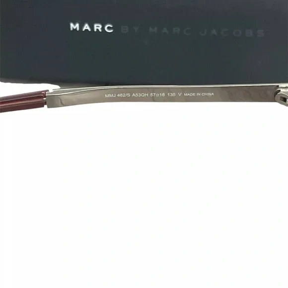 New: Marc- By Marc Jacobs Womens Maroon Dark Red Oversized  display picture 2